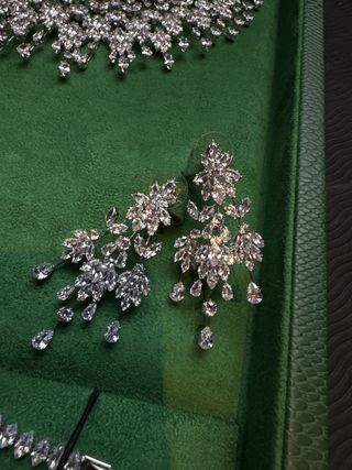 Conjunto Joyas Diamante Cristal