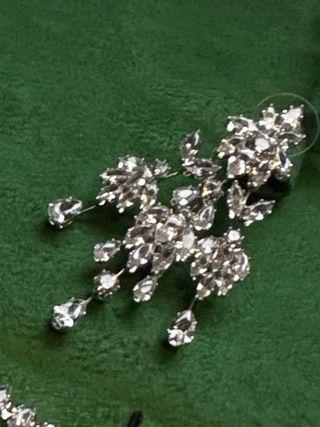 Conjunto Joyas Diamante Cristal