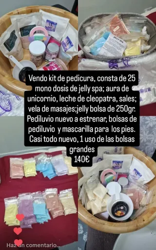 Kit Pedicura Jelly Spa 25 Dosis
