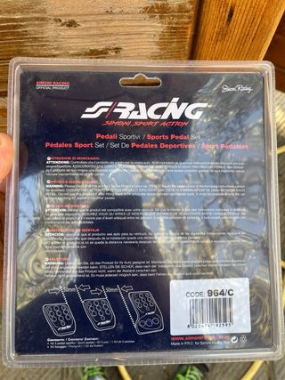 Pedaliera Sportiva Simoni Racing Universale