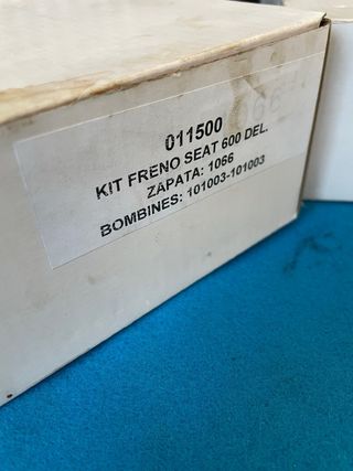 Kit Zapatas Freno Seat 600