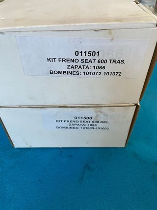 Kit Zapatas Freno Seat 600