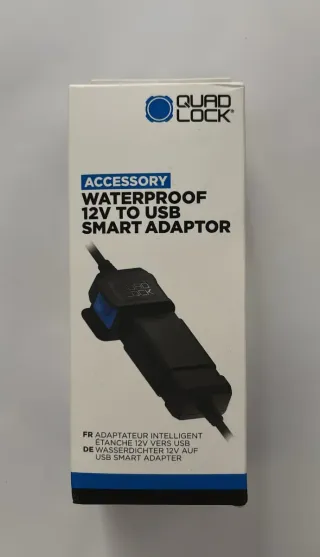 Waterproof 12v To USB Smart Adaptor Quad Lock