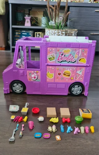 Barbie Food Truck. Camioncino del cibo di Barbie