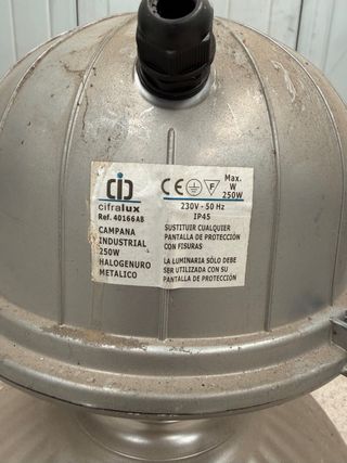 Lámpara Industrial Halógena