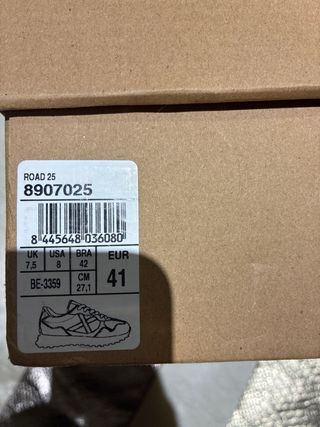 Zapatillas Munich Negras Talla 42