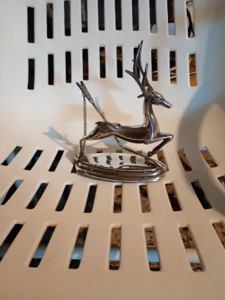 Tintero vintage ciervo con flecha