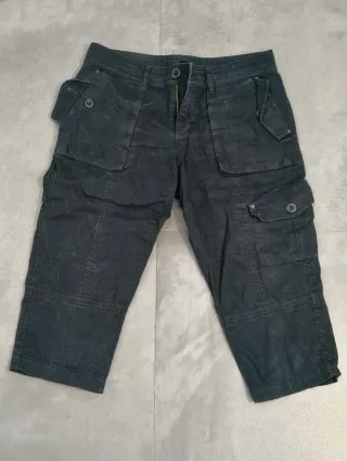 Vaqueros pirata mujer negros