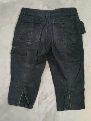 Vaqueros pirata mujer negros