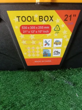 4 Valigette porta attrezzi in plastica