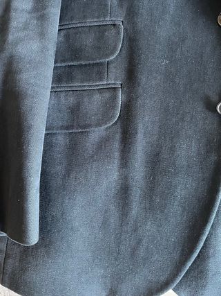 Americana Hackett azul marino oscuro