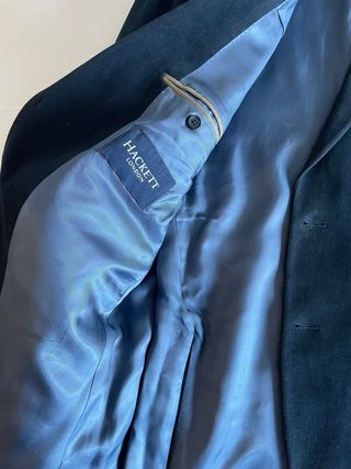 Americana Hackett azul marino oscuro
