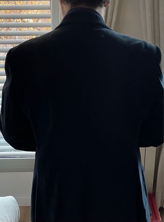 Americana Hackett azul marino oscuro