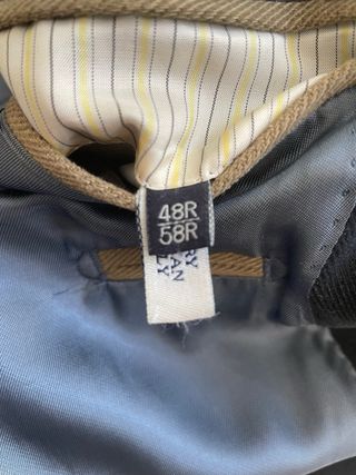 Americana Hackett azul marino oscuro