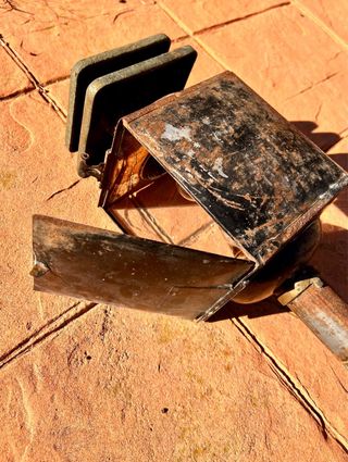 Fanale da carrozza antica