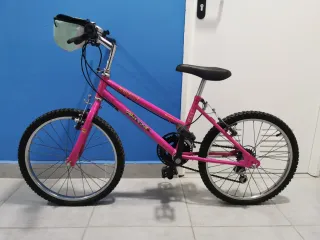 Bicicleta niña 24" rosa