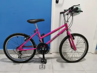Bicicleta niña 24" rosa