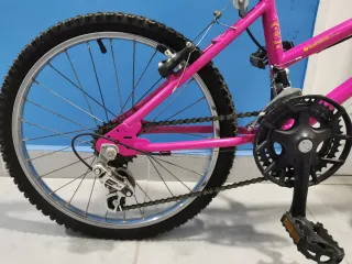 Bicicleta niña 24" rosa