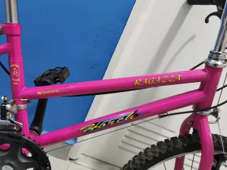 Bicicleta niña 24" rosa