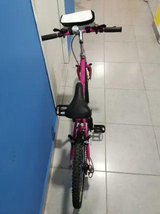 Bicicleta niña 24" rosa