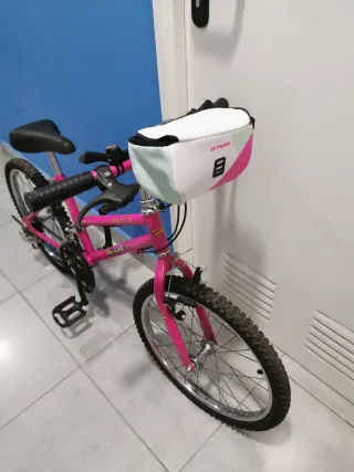 Bicicleta niña 24" rosa