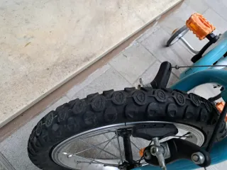 Bicicletta bimbo/bimba con rotelle BTW  in ottime