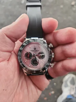 Reloj Pagani Design Cronógrafo Rosa