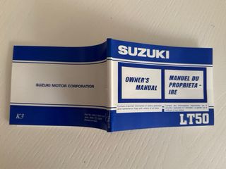 Manual Suzuki LT50 quadrunner 2003