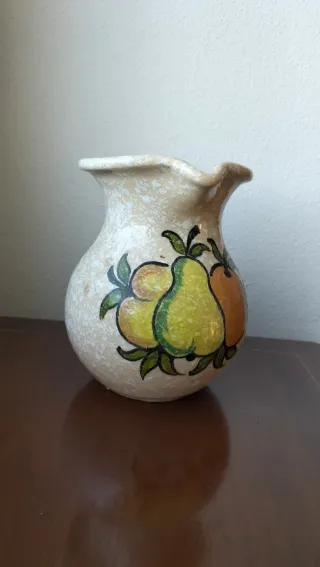 Jarra cerámica vidriada