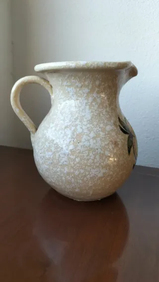 Jarra cerámica vidriada