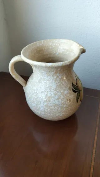 Jarra cerámica vidriada