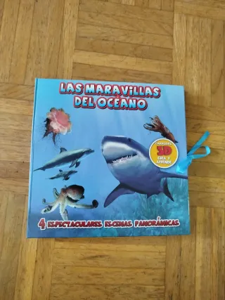 Lote de libros del fondo marino; tiburones,...