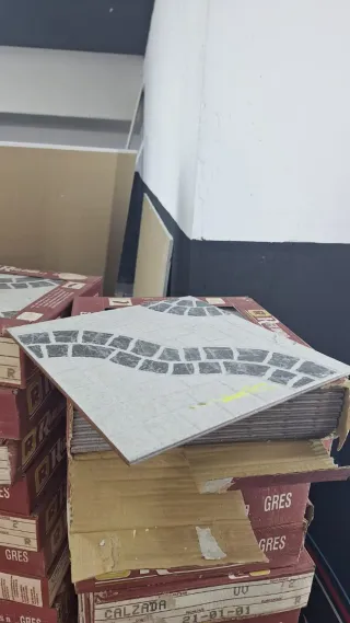 Plaquetas suelo exterior Gres.