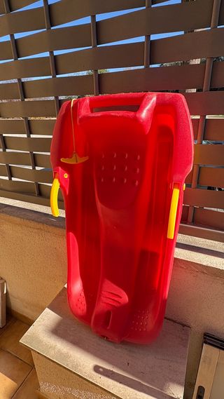 Trineo de Nieve para Niños Rojo