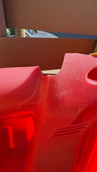 Trineo de Nieve para Niños Rojo