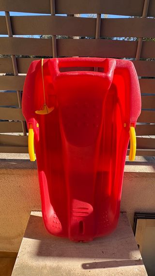 Trineo de Nieve para Niños Rojo
