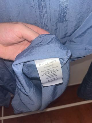 Chubasquero Patagonia Azul Talla M