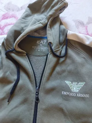 Sudadera Emporio Armani Verde Talla XL
