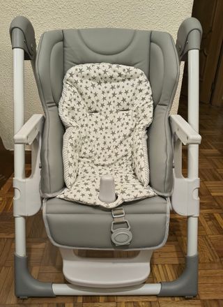 Trona Jané Mila Evolutiva Polipiel Gris Estrellas