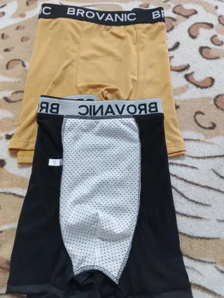 Pack 6 Boxer Brovanic Negro, Azul ,Amarillo.