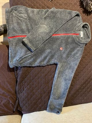 Chaqueta niño polar con cremallera