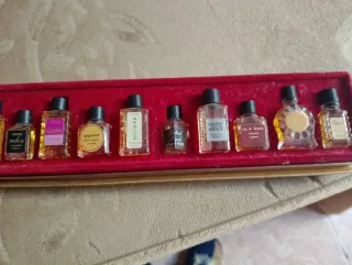 Caja mini perfumes Charrier France