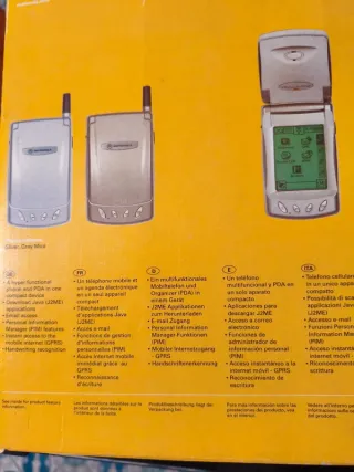 Motorola Accompli 008 silver con scatola