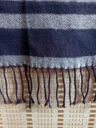 Bufanda/chal de lana merino