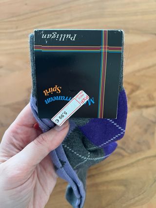 Calcetines Pulligan Hombre Largos Nuevos