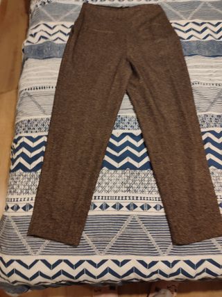 Pantalón Massimo Dutti Lana Talla 38 Entallado