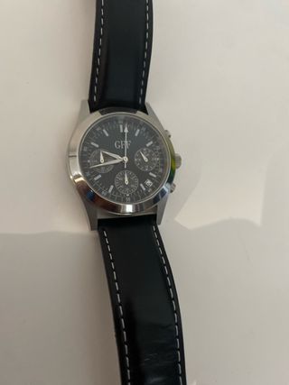 Reloj GFF Negro y Plateado