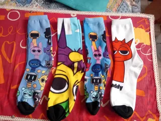 Calzini Sprunki 4 paia taglia unica