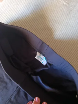 Pantalones hípica Gresca negro/morado