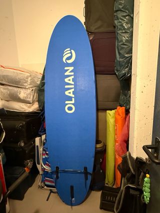 Tabla surf iniciación Olaian azul 7’